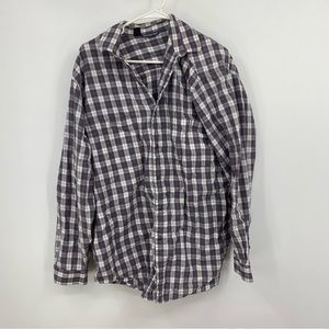 Patagonia Men's Plaid Vintage Button Down Shirt Large